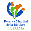label Reserva Mundial de la Biosfera - La Palma