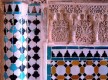 Detalle de los mosaicos de la Alhambra.