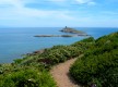 Iles de la Finocchiarola, sur le Sentier Douanier (Ph : J. RATTAT)