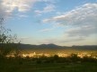 Vue sur le village du Beausset de la montée vers Le Castellet