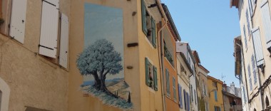 Fresque murale/L'olivier