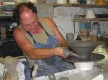 Fabien Comte, artisan potier au Beausset-Vieux