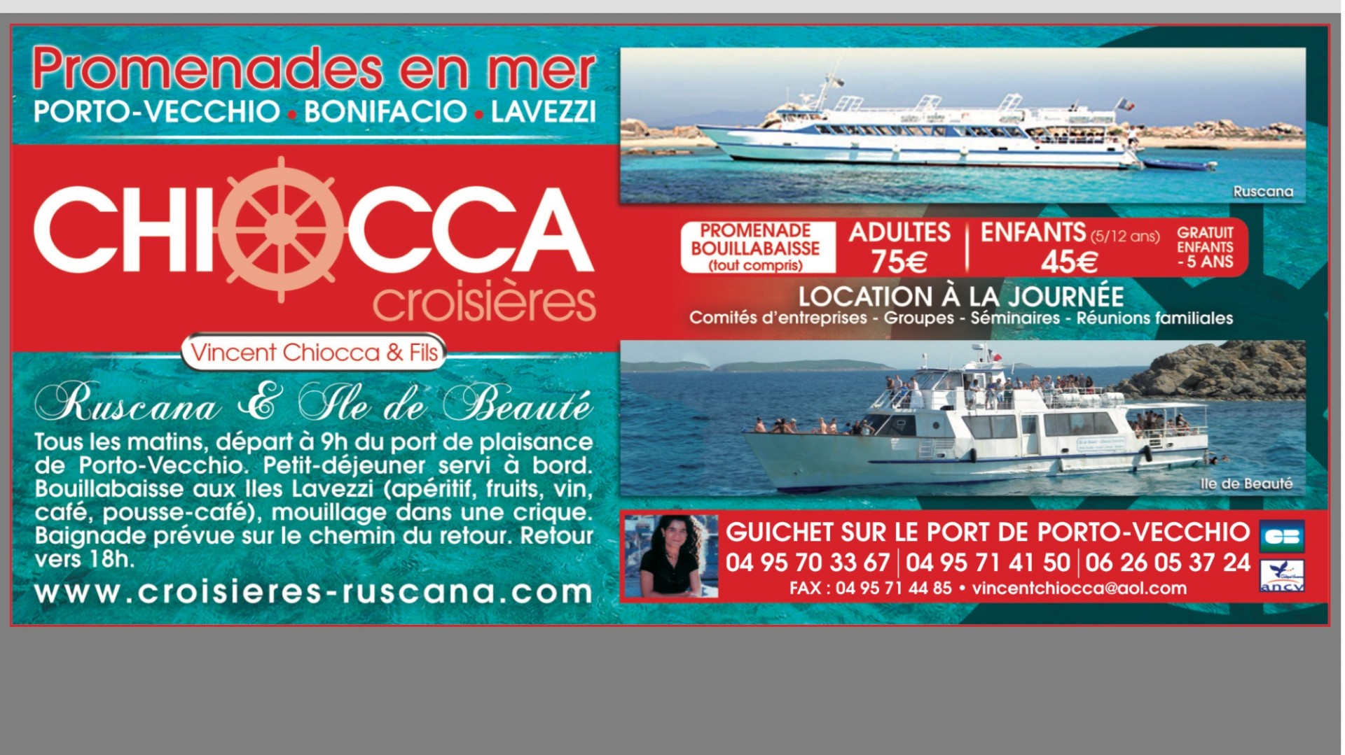 Chiocca croisières