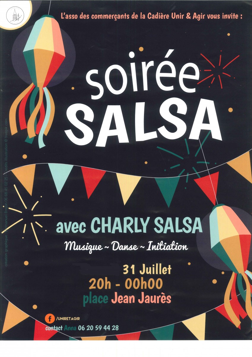 Soirée Salsa 31/07 20h-00h
