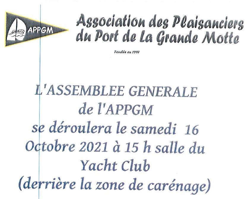 Assemblée générale de l\'Appgm