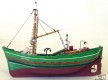 Barco da pesca local - modelos executado por José António Arez-, que se enc