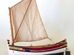 Barco da pesca local - modelos executado por José António Arez-, que se enc