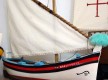 Barco da pesca local - modelo executado por João das Neves,  que se encontr