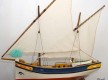 Caíque algarvio Barco da pesca local - modelo executado por João das Neves,