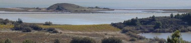 Point de vue sur la saline d'Estarac