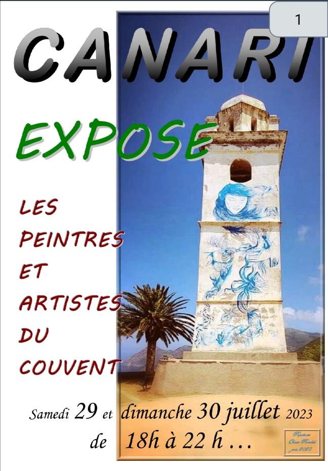 Exposition de peinture 2023 - Cap Corse Capicorsu
