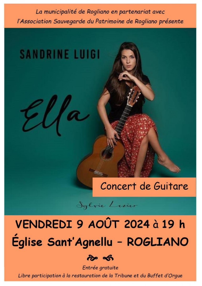 Concert Ella - Sandrine Luigi - Eglise Sant\'Agnellu - Cap Corse