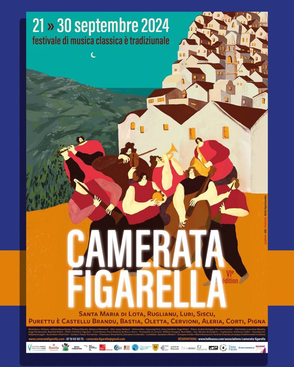 Camerata Figarella - Festival de musique traditionnelle & classique - Du 21 au 30 septembre - Cap Corse Capicorsu