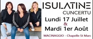 Isulatine en concert - Eté 2023 - Macinaggio - Cap Corse