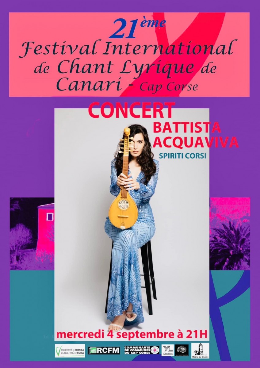Concert Battista Acquaviva - 4 septembre 2024 - Canari - Cap Corse Capicorsu