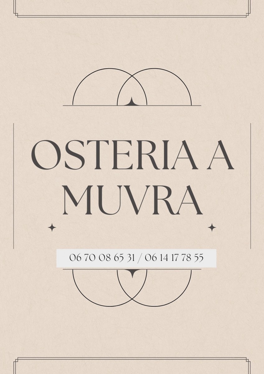 Osteria A Muvra - Olcani - Cap Corse Capicorsu