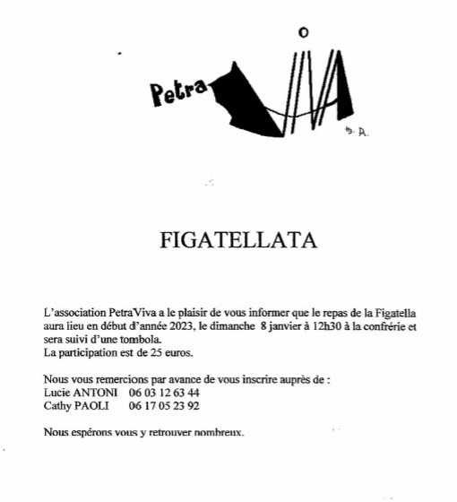 Figatellata & Tombola 2023 - Ponticello - Cap Corse Capicorsu