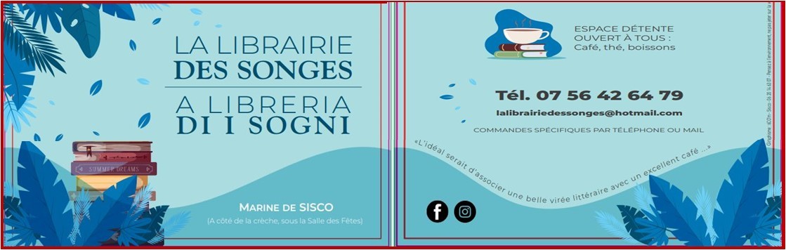 Librairie des Songes - Sisco