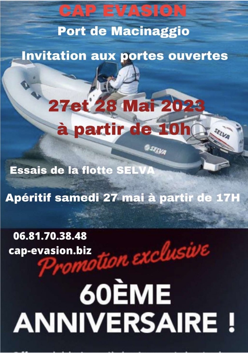 Cap Evasion - Journées portes ouvertes 2023 - Macinaggio - Cap Corse Capicorsu