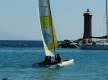 Escale Nautique : Ecole de voile dans la baie de Macinaggio