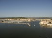 Le paysage de la bouée Odyssea face au Grazel