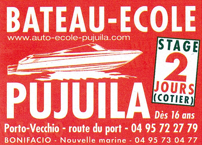 Auto-bateau école Pujuila