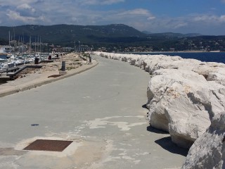 L’aménagement du port et la grande jetée