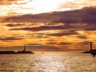 Une ville tournée vers la mer