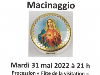 31 Mai - Procession Fête de la visitation - Macinaggio - Cap Corse