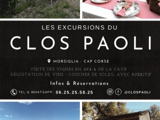 Les Excursions du Clos Paoli - Morsiglia - Cap Corse Capicorsu