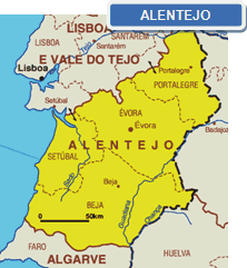 Carte d'Alentejo